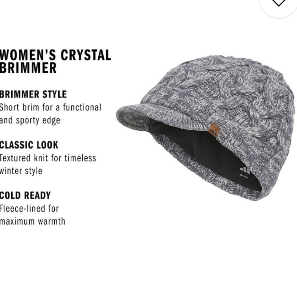 Cozy Y2K Adidas Brimmer Hat… Sporty Chic & Warm